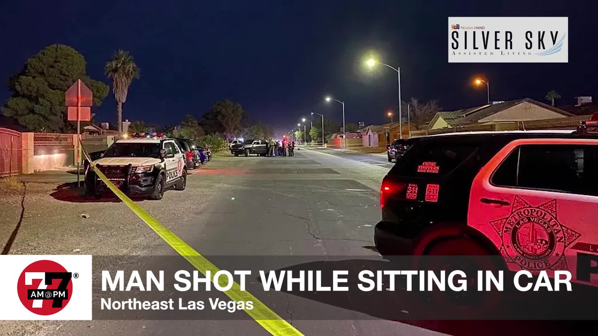 Man shot, killed while sitting in car