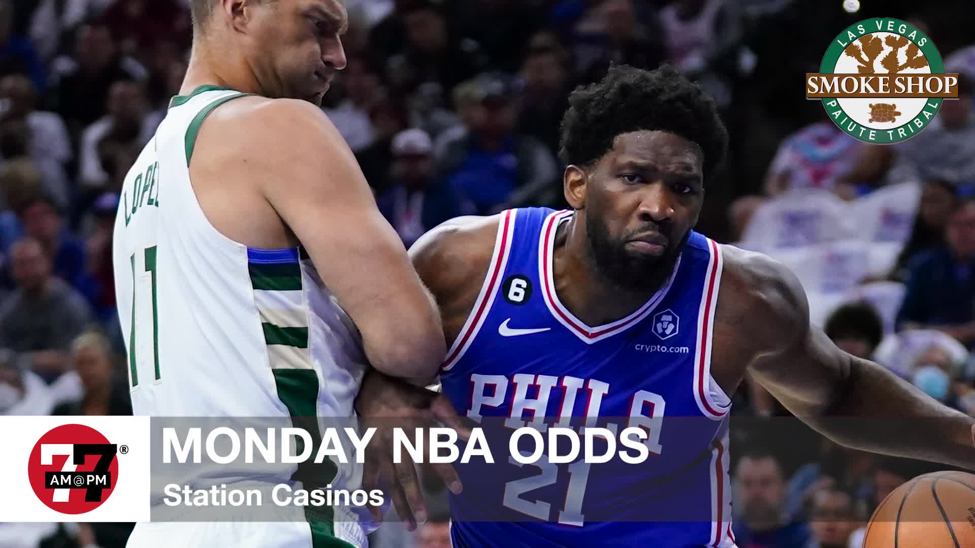 Monday NBA odds