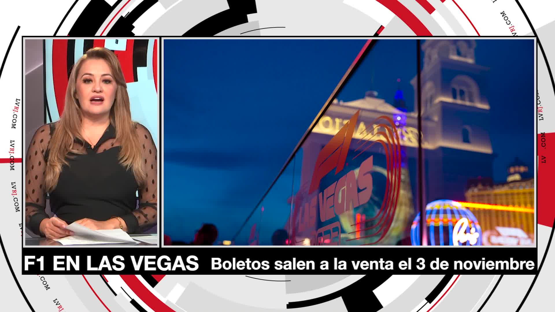 Saldrán a la venta boletos para la Fórmula 1 en Las Vegas