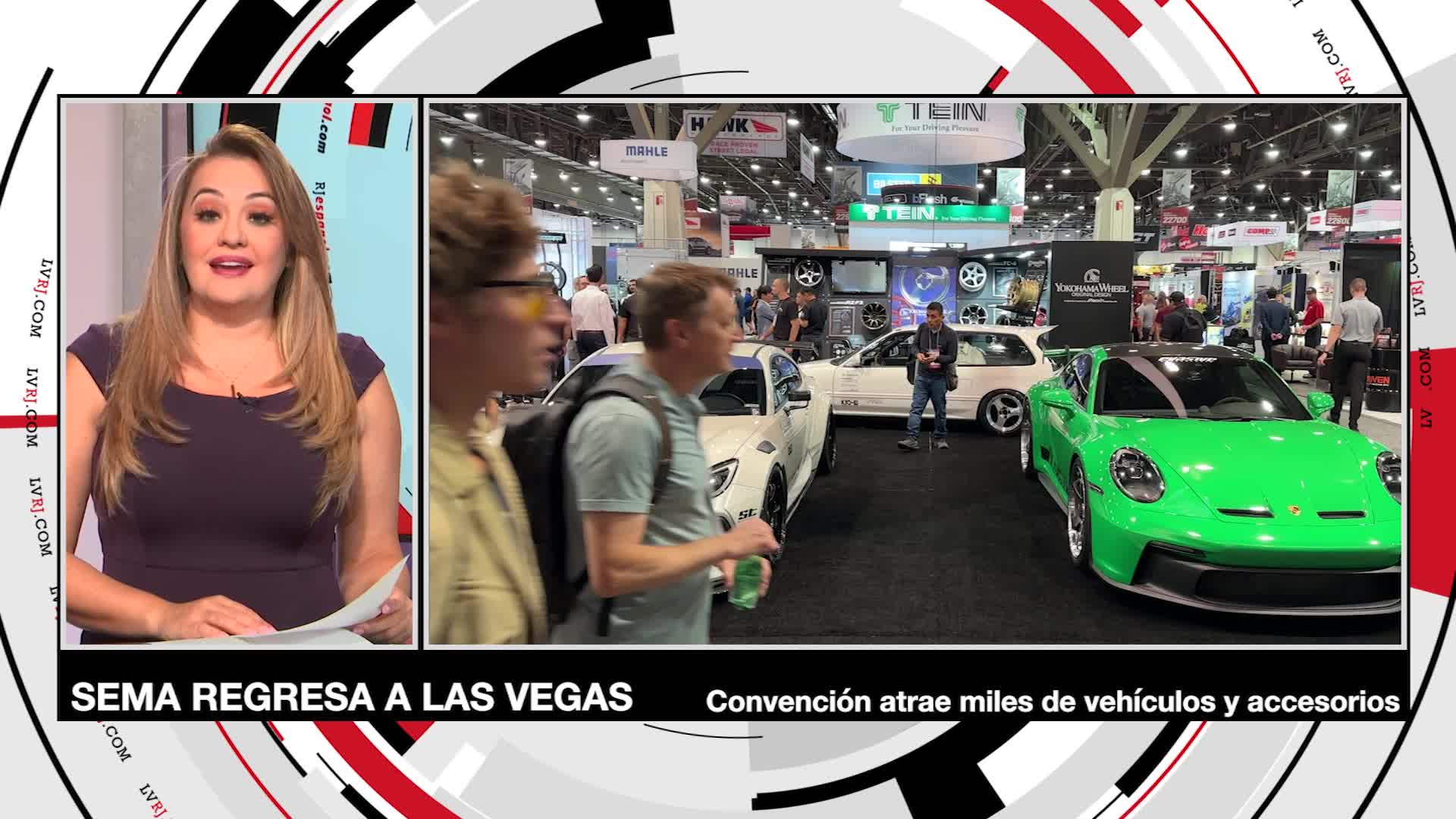 Feria comercial expone miles de vehículos en Las Vegas