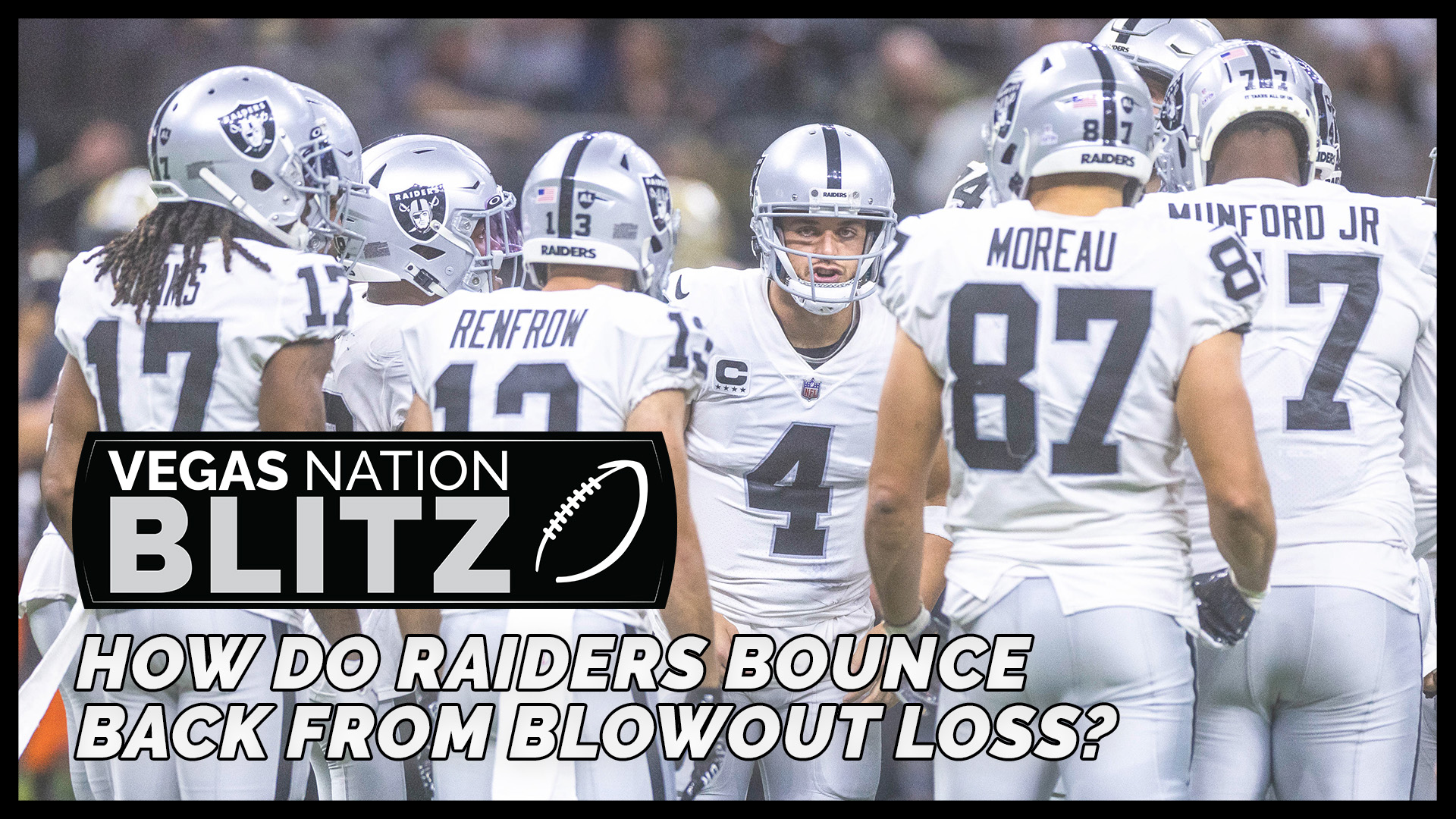 How Do Raiders Bounce Back from Blowout Loss? | Vegas Nation Blitz Ep. 8