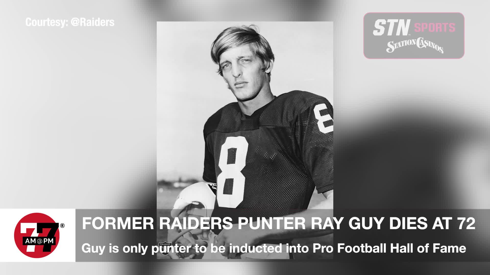 Raiders Legend Ray Guy Passes Away