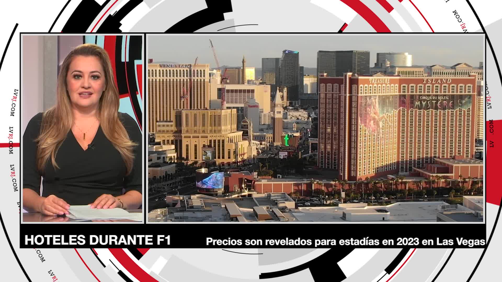 Revelan precio de hoteles en Las Vegas durante carrera de la F1