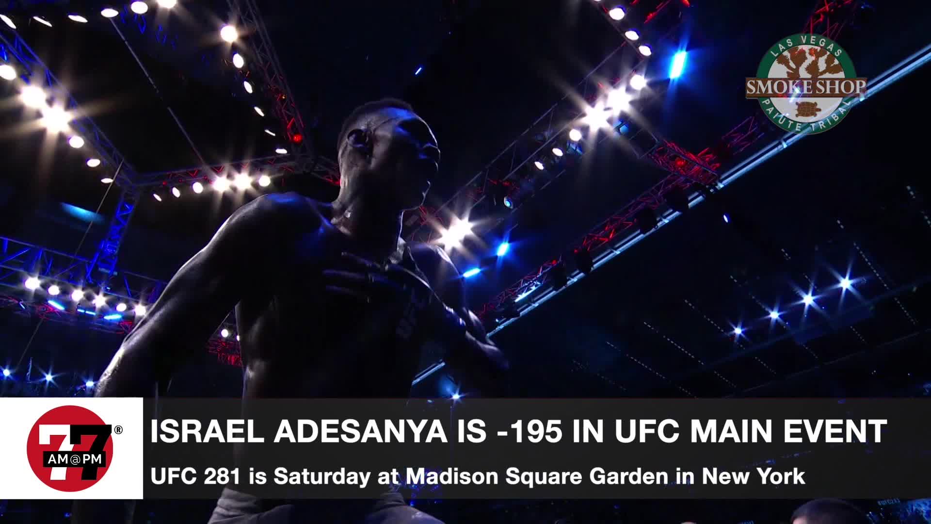 Israel Adesanya is -195 in UFC main event