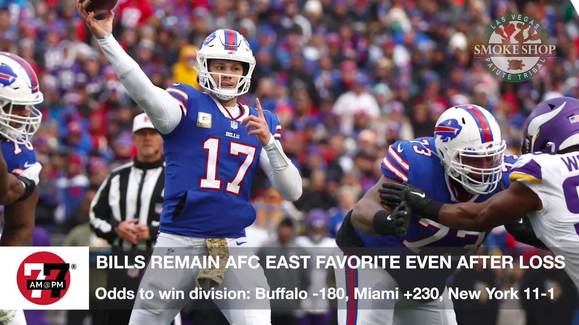 Bills favored to win AFC East