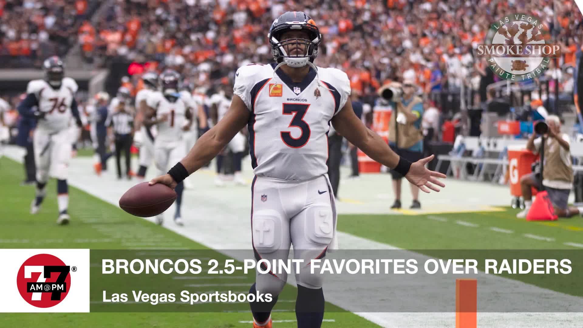 Broncos favored over Raiders