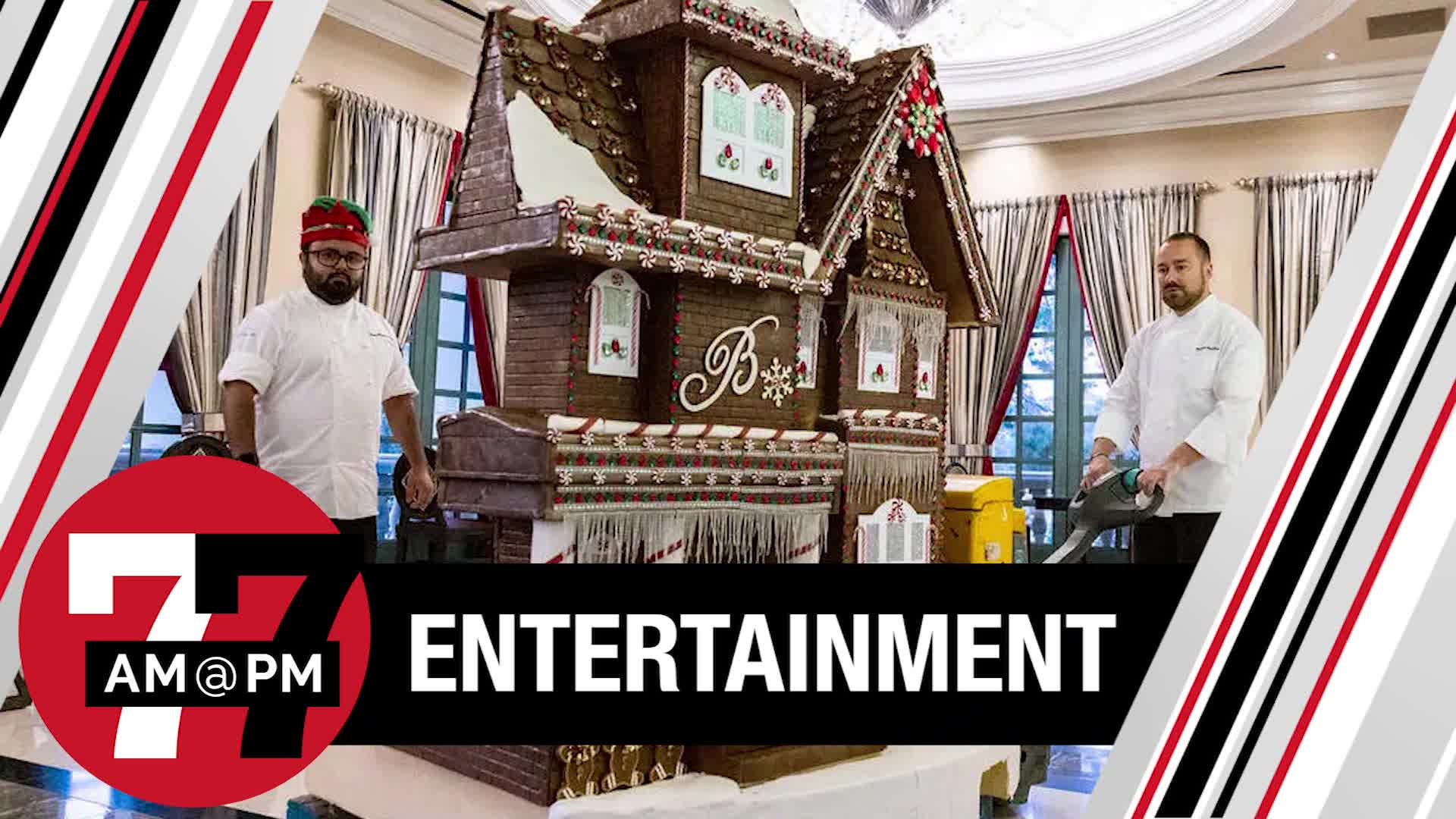 Bellagio’s 7-foot, 440-pound gingerbread house