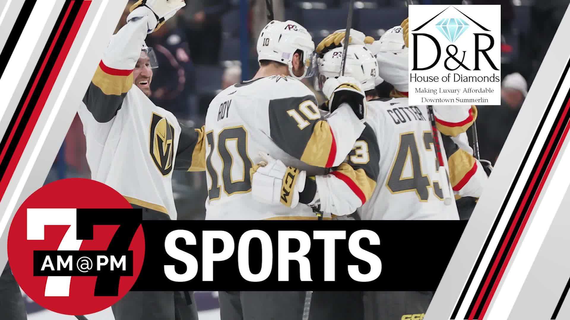 Golden Knights win in shootout