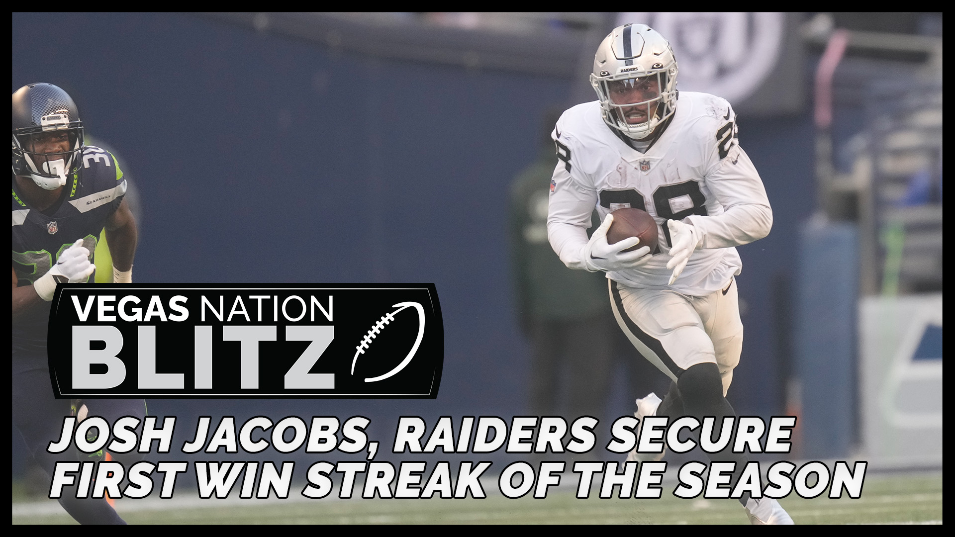 Josh Jacobs, Raiders Secure First Win Streak of the Season | Vegas Nation Blitz Ep. 12