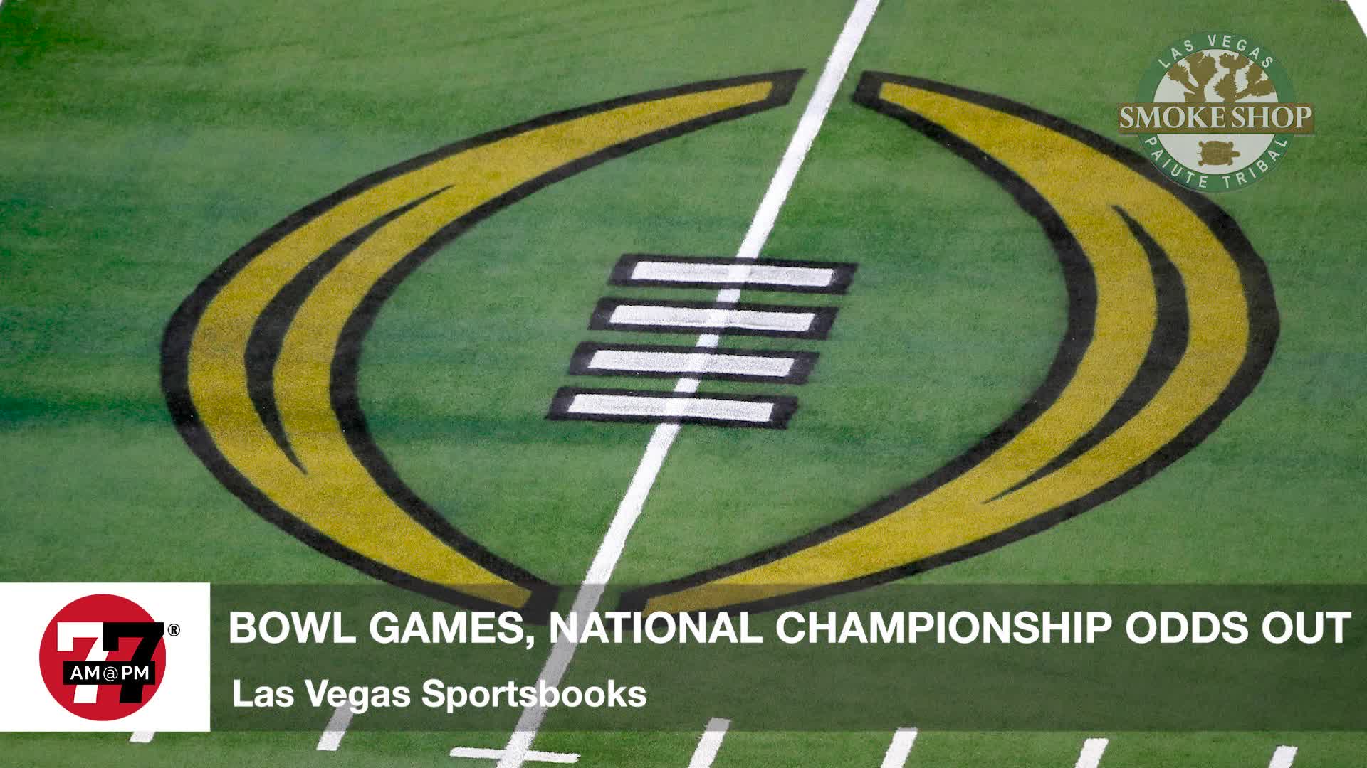 Bowl games and National Championship odds out