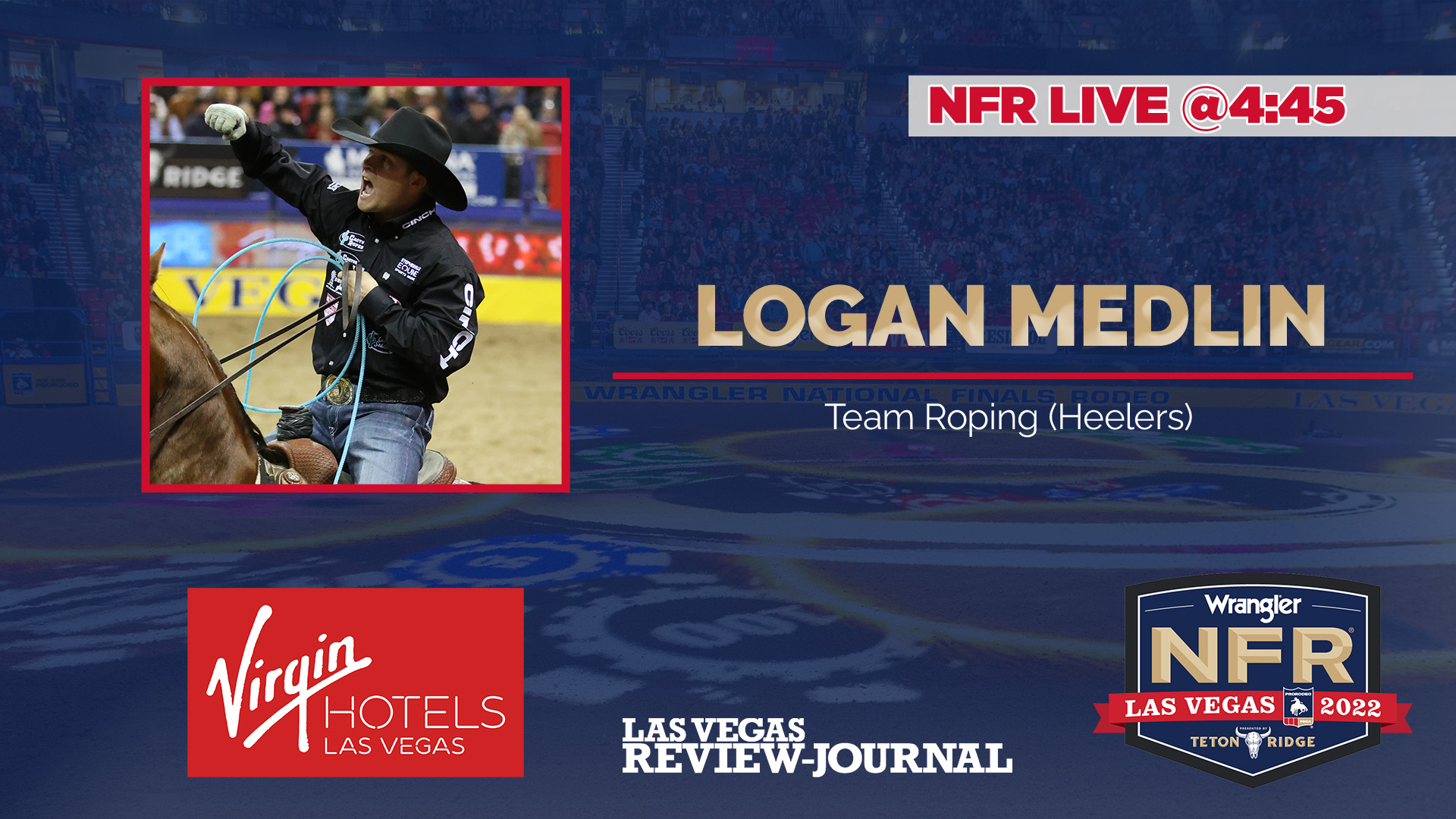 NFR Live with team roper Logan Medlin