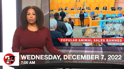 7@7 AM for Wednesday, December 7, 2022