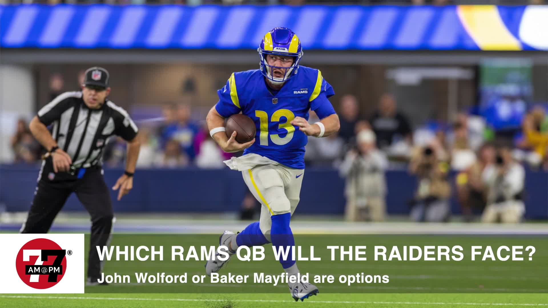 Which Rams QB will the Raiders face