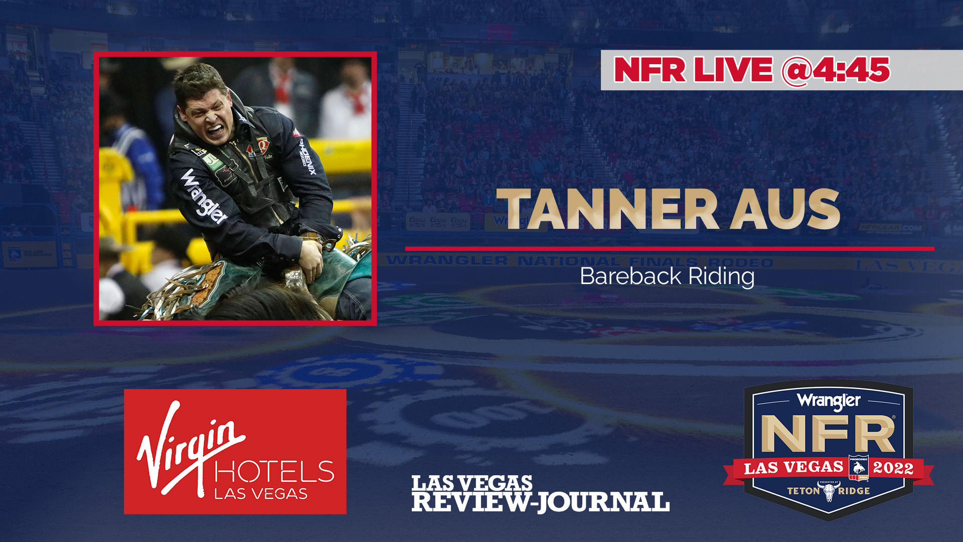 NFR Live with bareback rider Tanner Aus