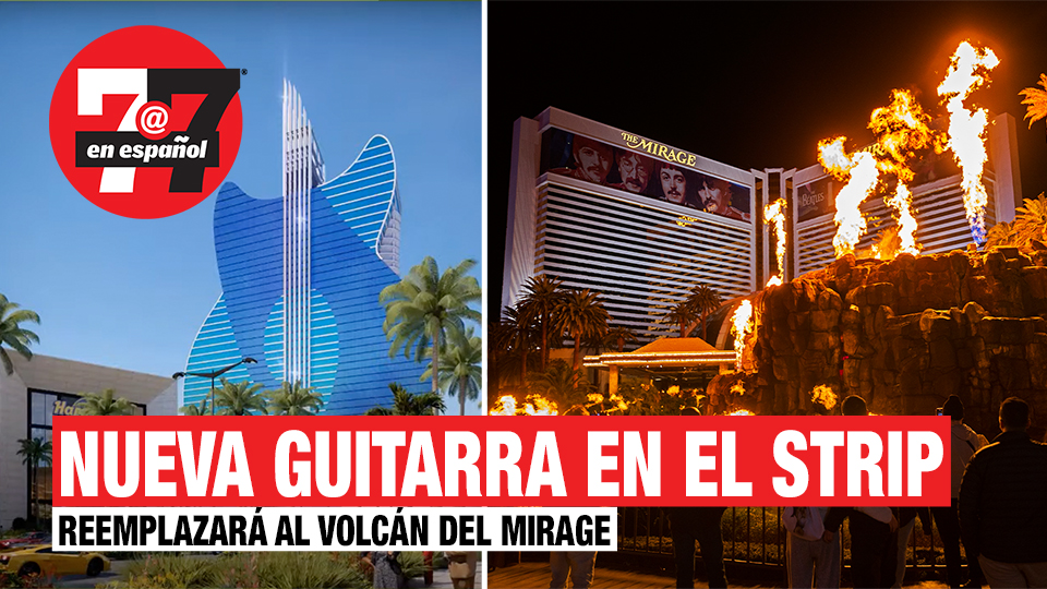 Noticias de Las Vegas | Nueva guitarra reemplazará volcán del Mirage en el Strip de Las Vegas
