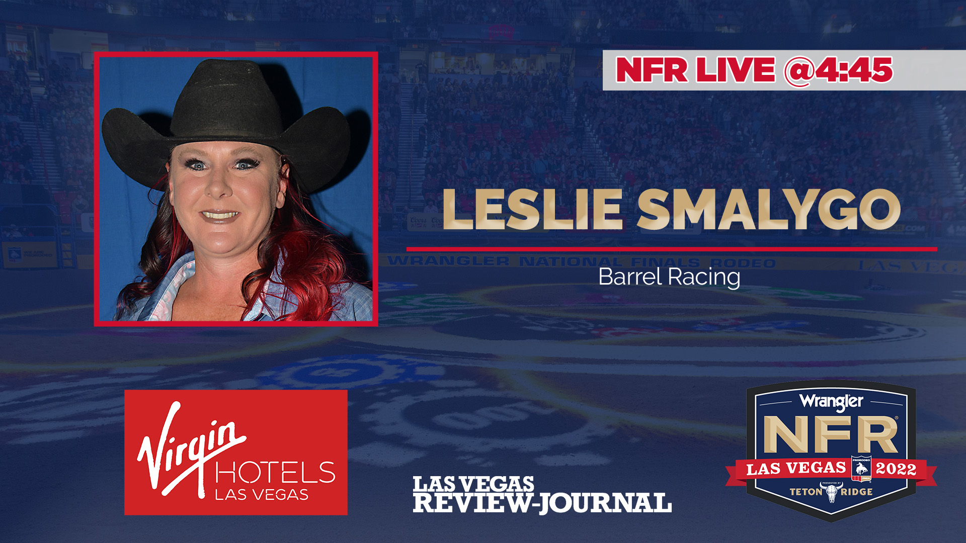 NFR Live with barrel racer Leslie Smalygo