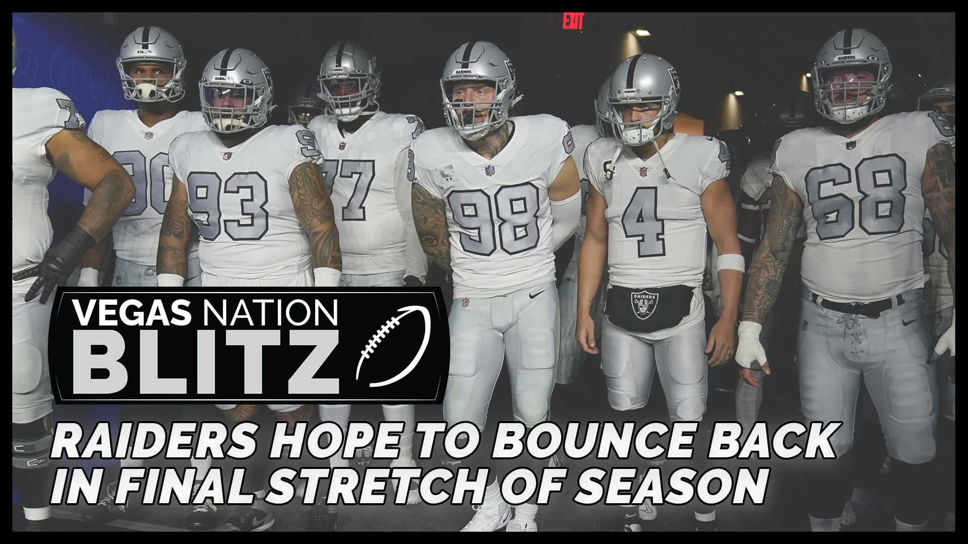 Raiders Hope to Bounce Back in Final Stretch of Season | Vegas Nation Blitz Ep. 14