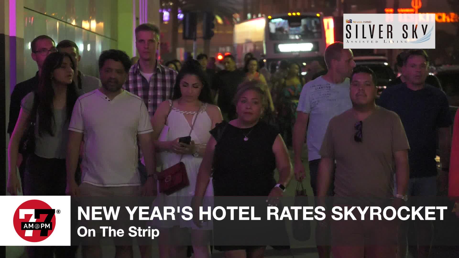 New Years room rates three times higher than Christmas