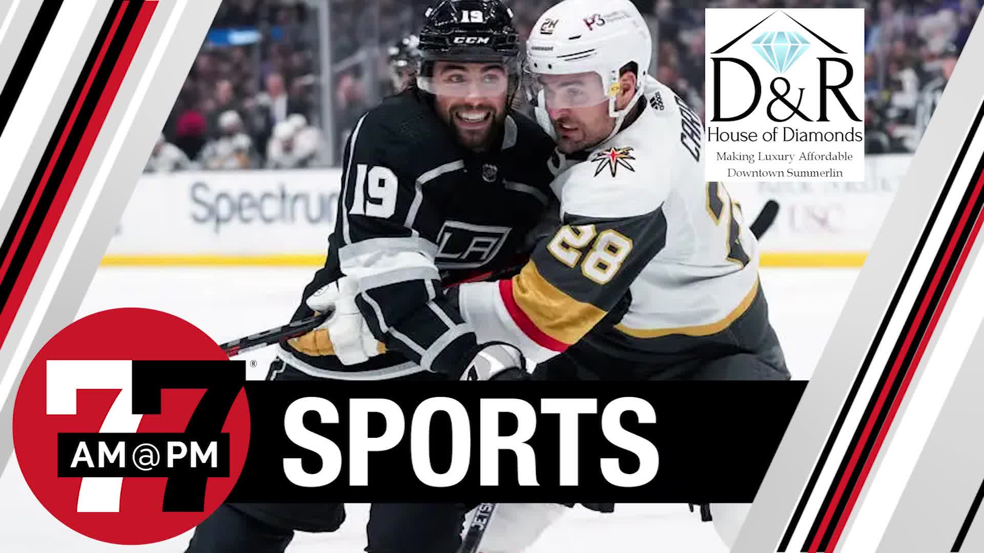 Golden Knights lose on the road