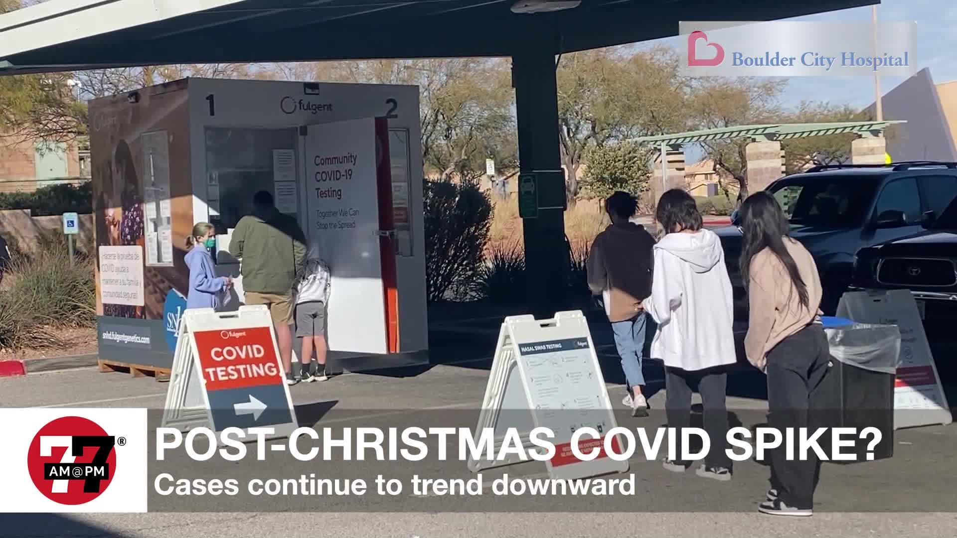 Covid cases decline despite holiday gatherings