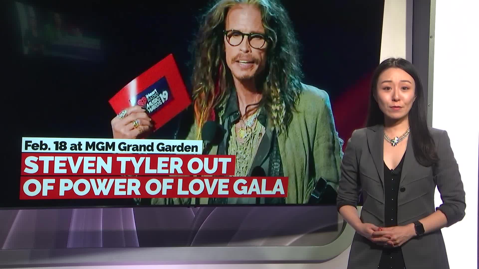 Steven Tyler out of upcoming gala