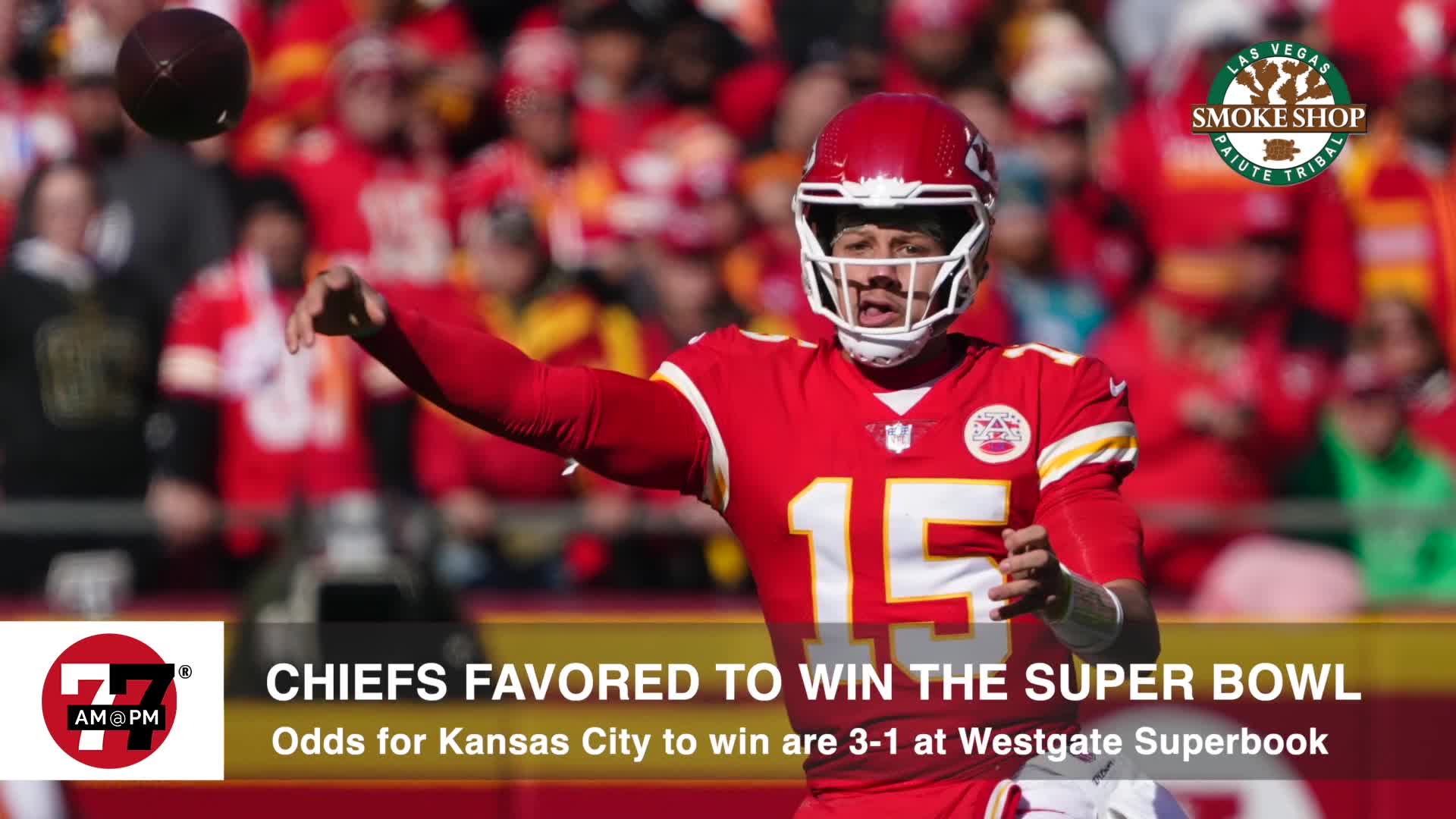 Chiefs favorites to win Super Bowl