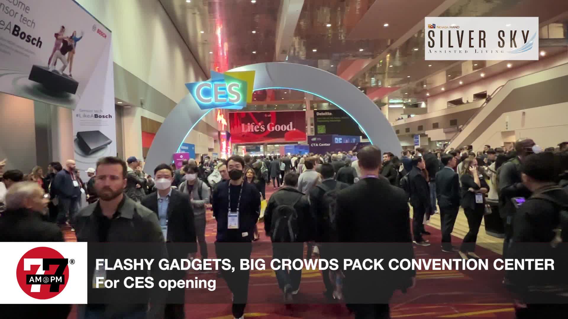CES Opens with almost pre-pandemic attendance