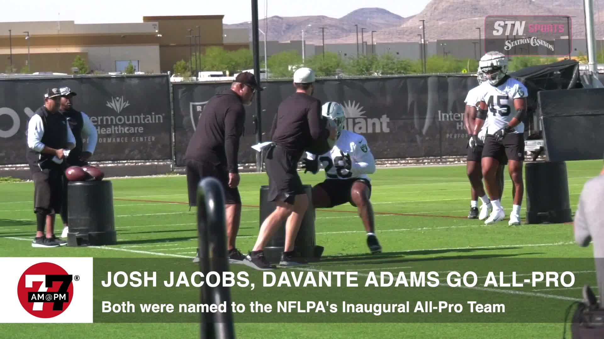 Adams, Jacobs named to NFLPA All-Pro Team