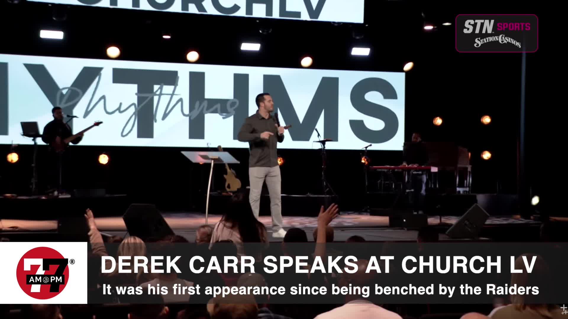 Raiders' Derek Carr to speak at Las Vegas church this weekend