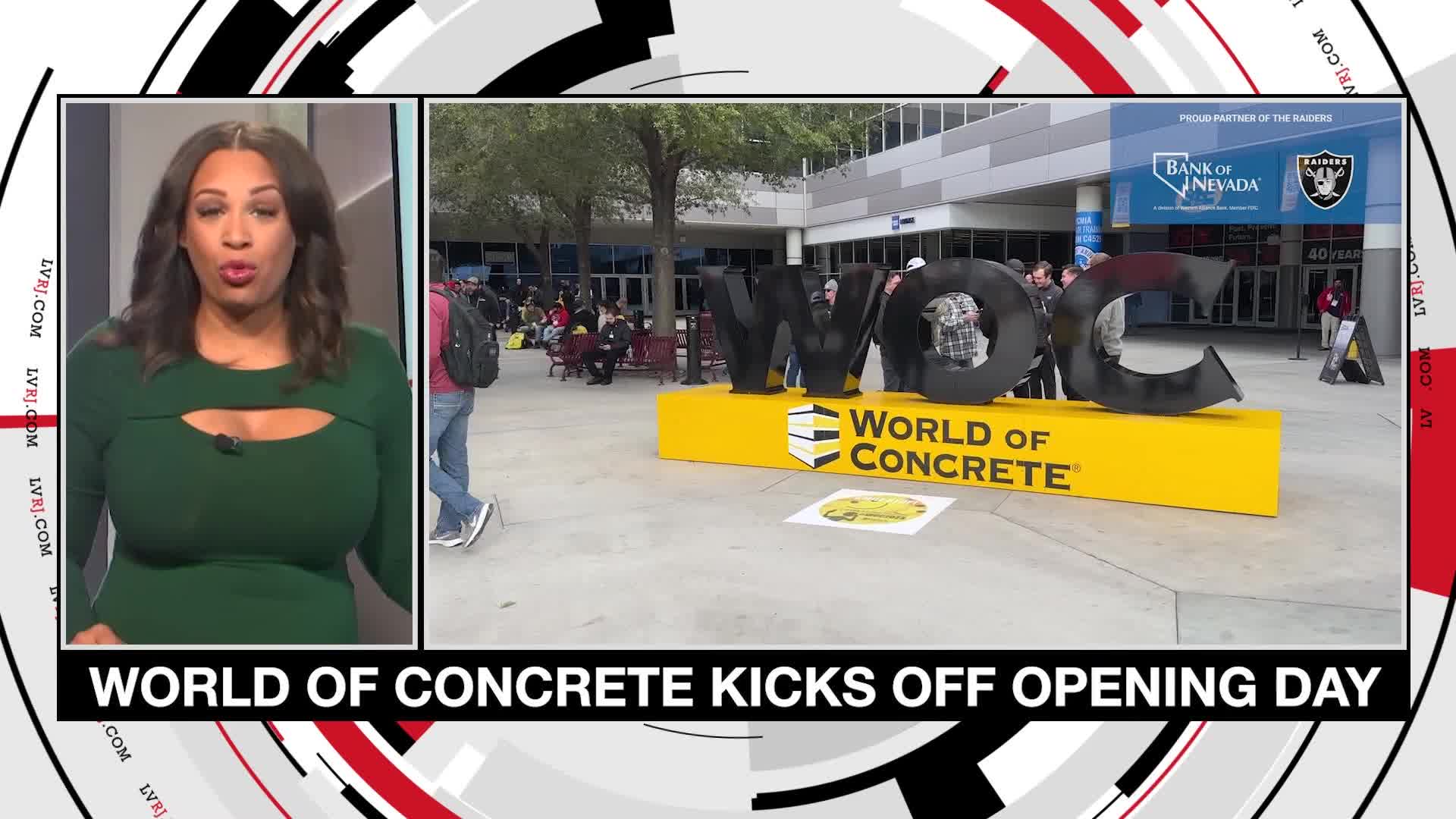 Thousands pour into Las Vegas for World of Concrete opening day