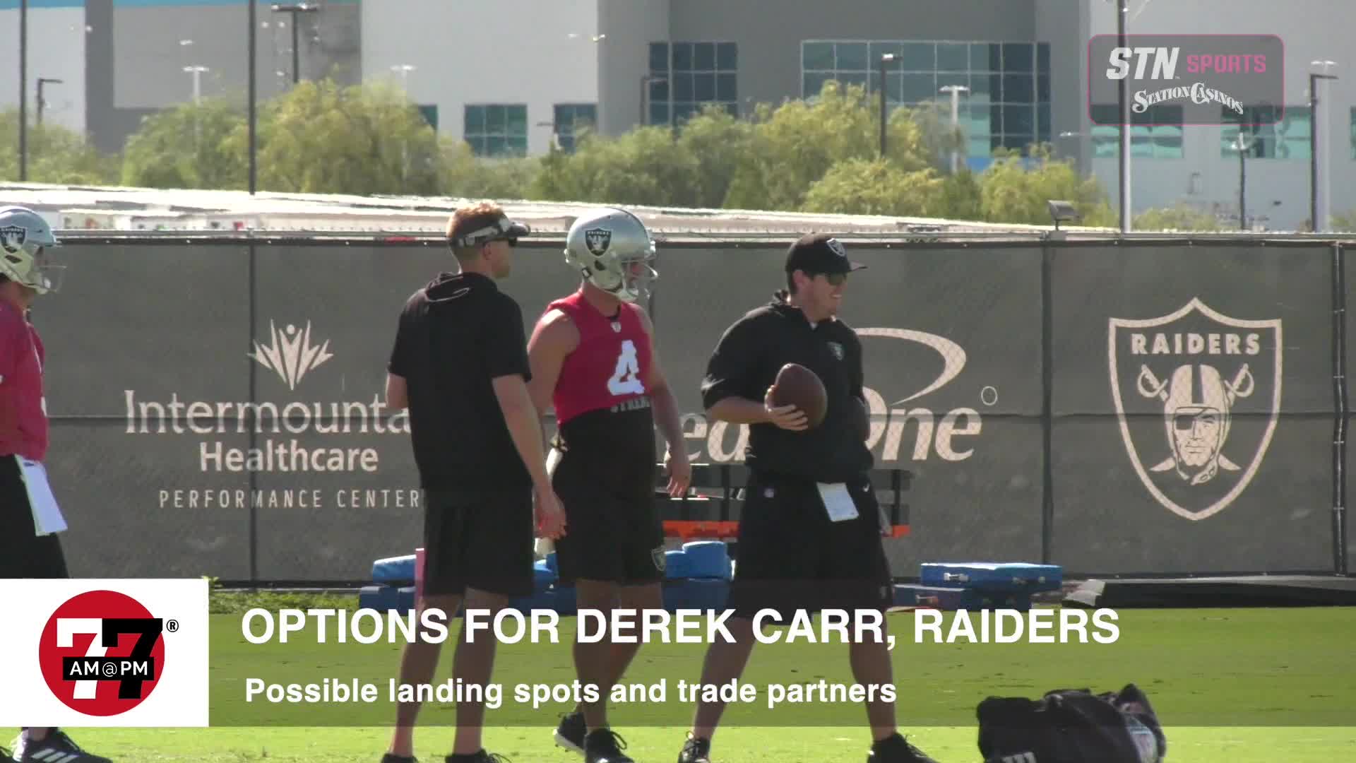 Options for Derek Carr and the Raiders
