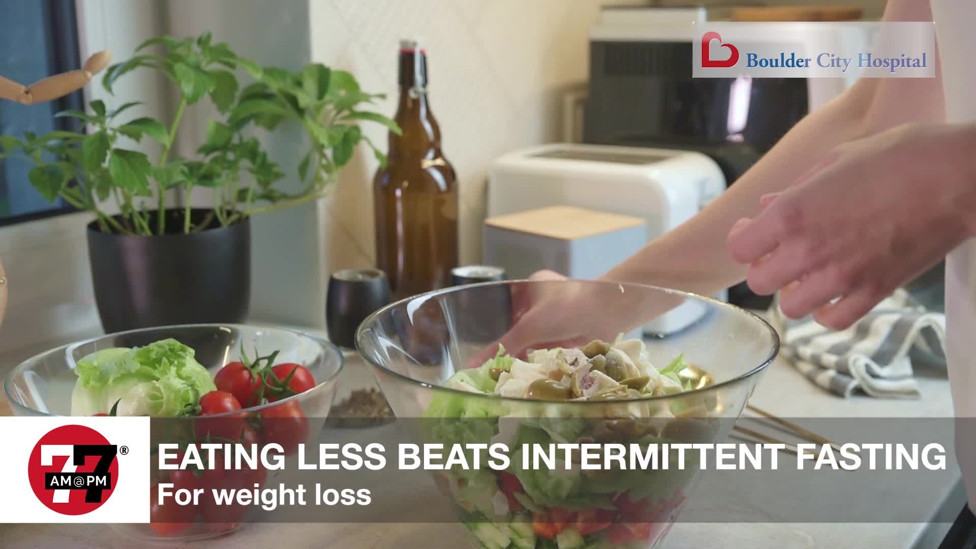 Eating less beats intermittent fasting