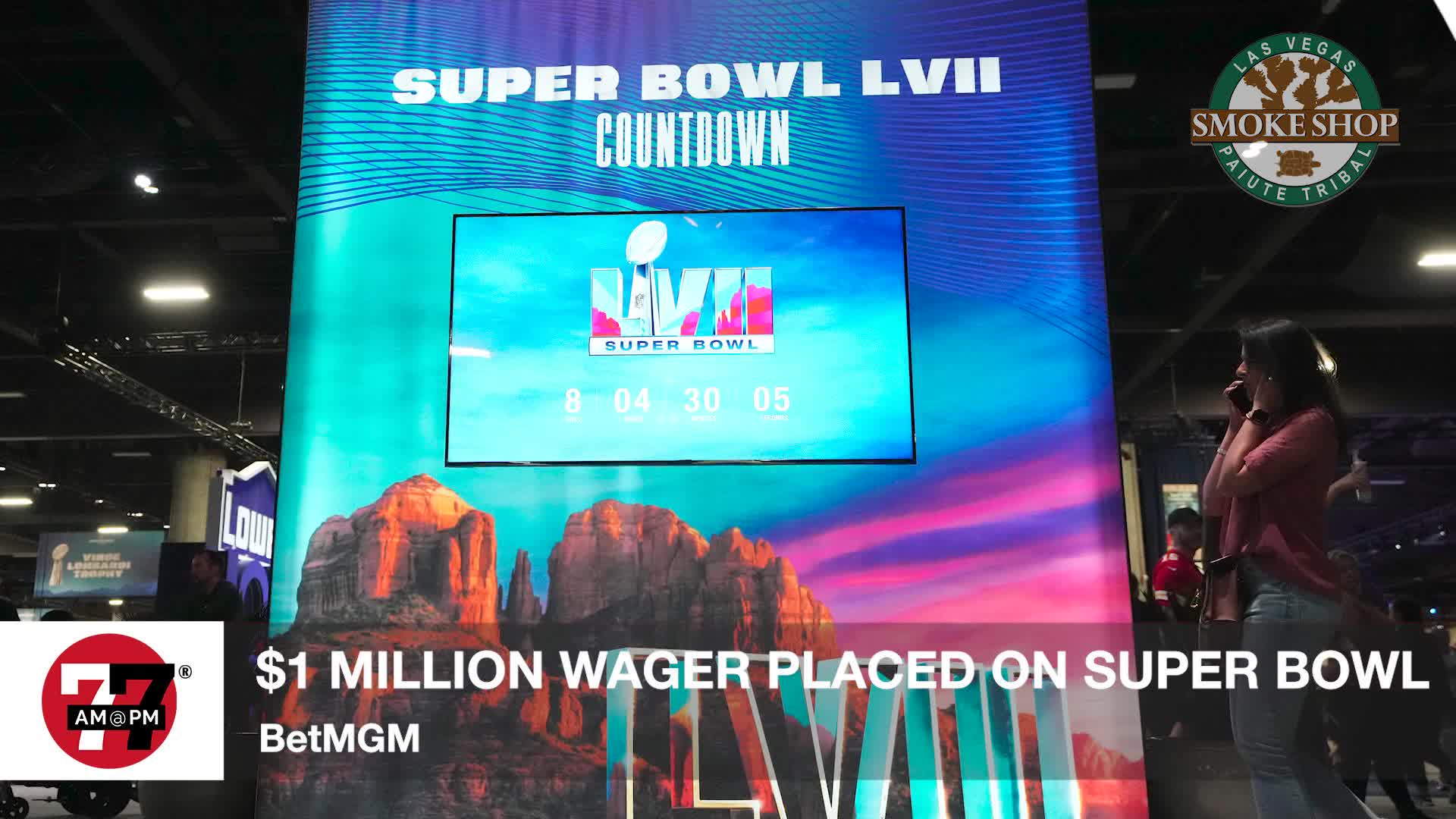 Million Dollar Wager Placed on Super Bowl