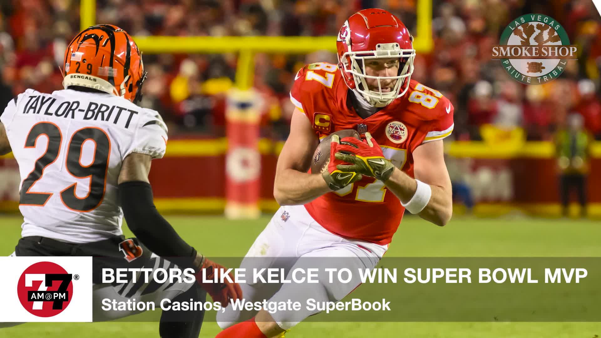 Bettor like Kelce to win Super Bowl MVP