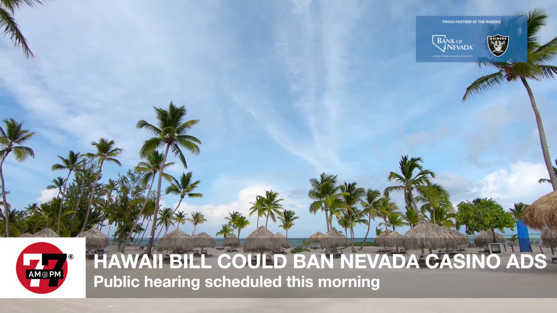 Hawaii Bill could ban Nevada casino ads