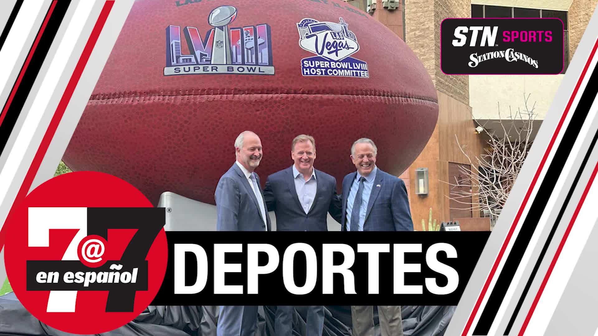 Con súper balón comienzan preparaciones para Super Bowl