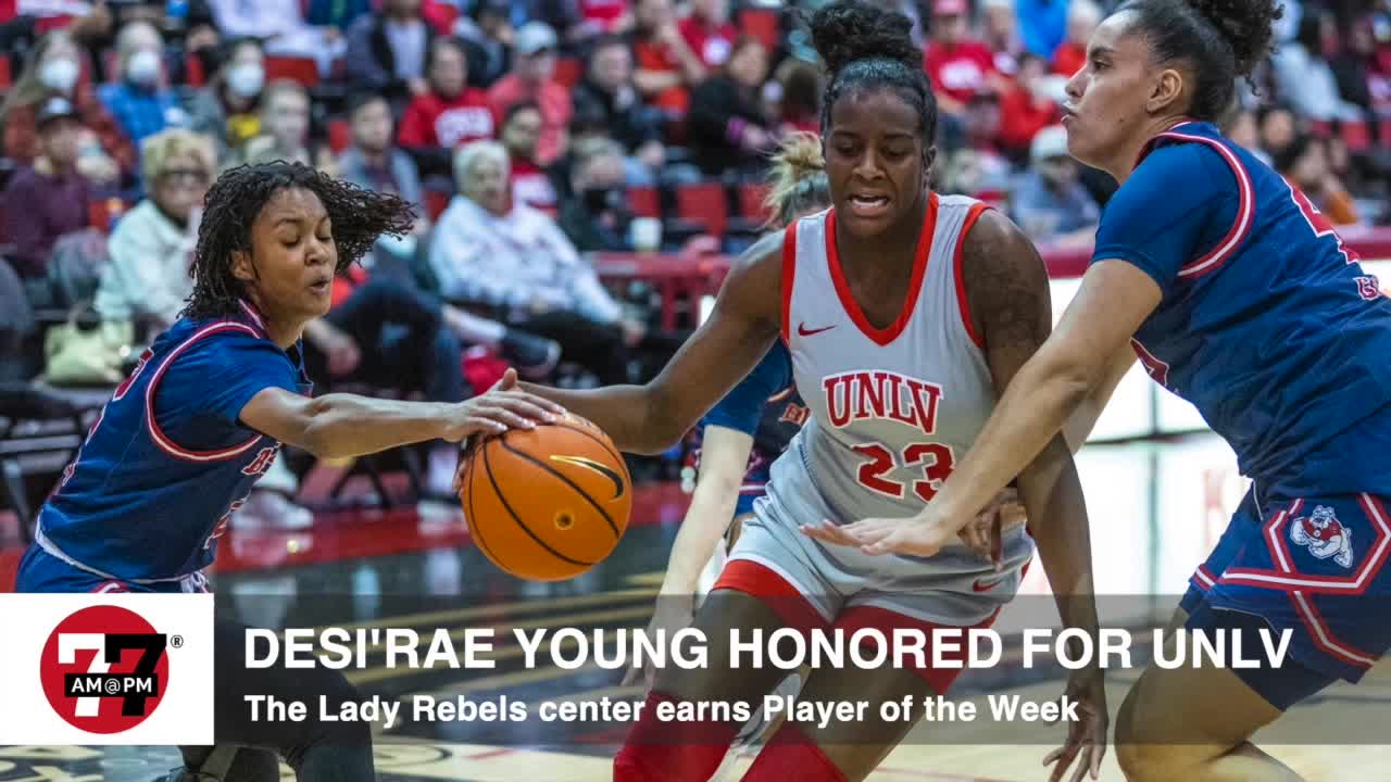 Desi’rae Young honored for UNLV