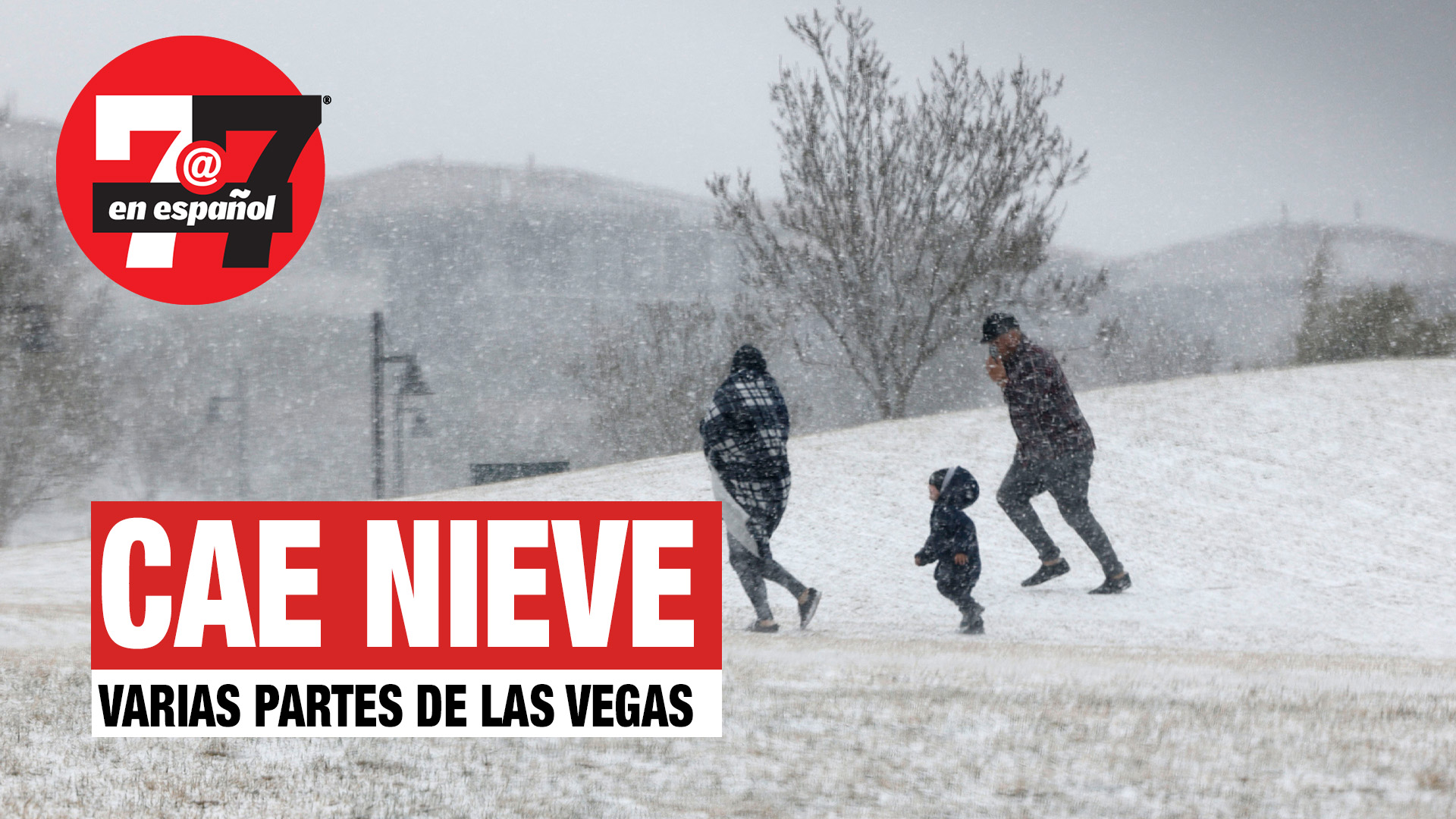 Noticias de Las Vegas | Se reporta nieve en partes de Las Vegas