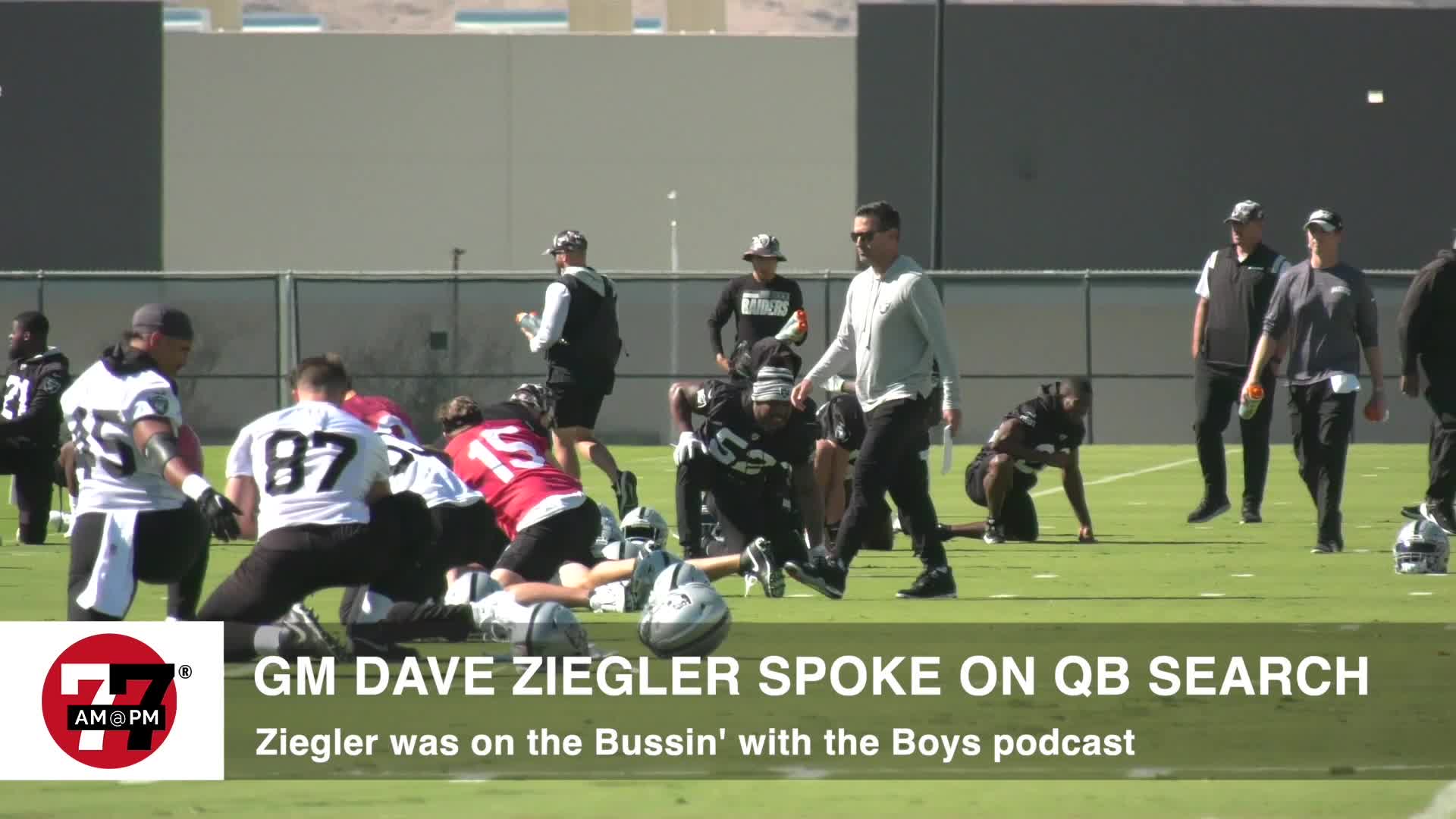 GM Dave Ziegler speaks on QB search