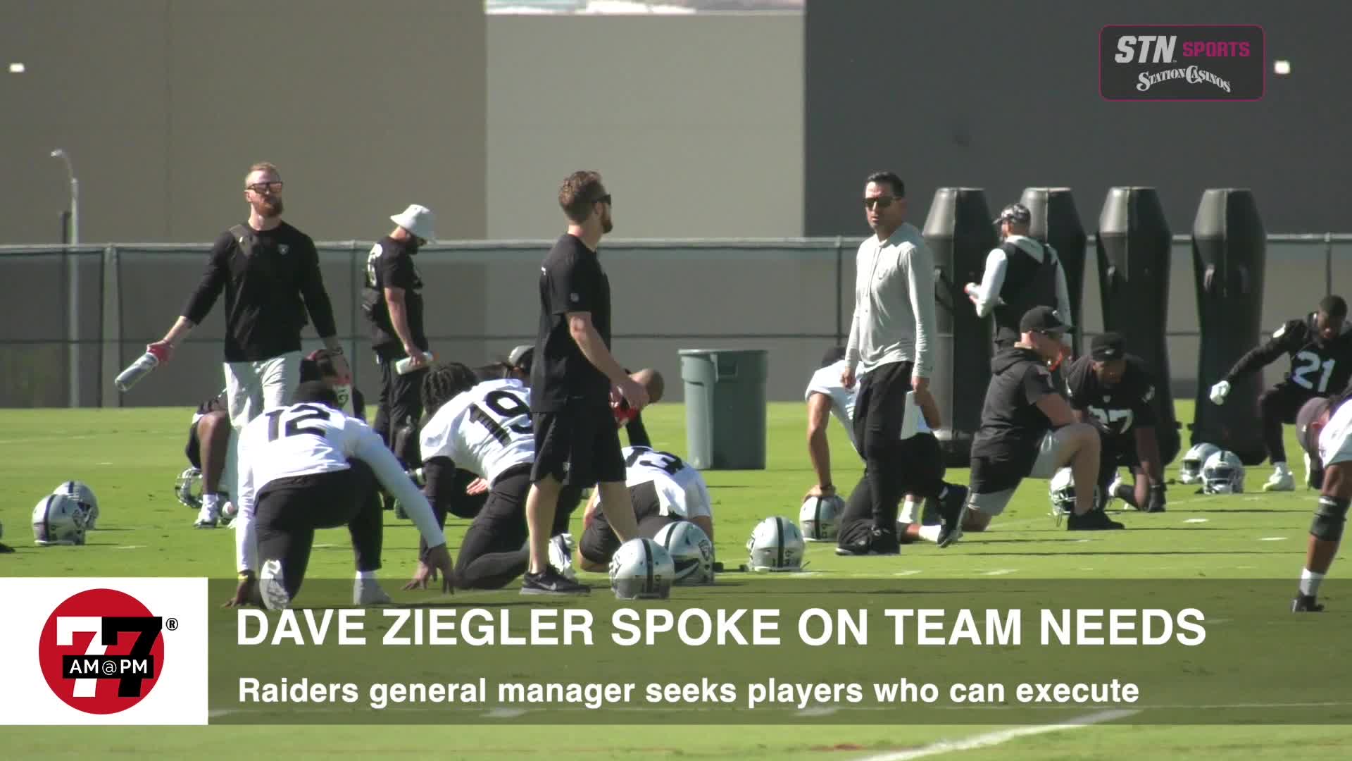 Ziegler on the Raiders’ philosophy