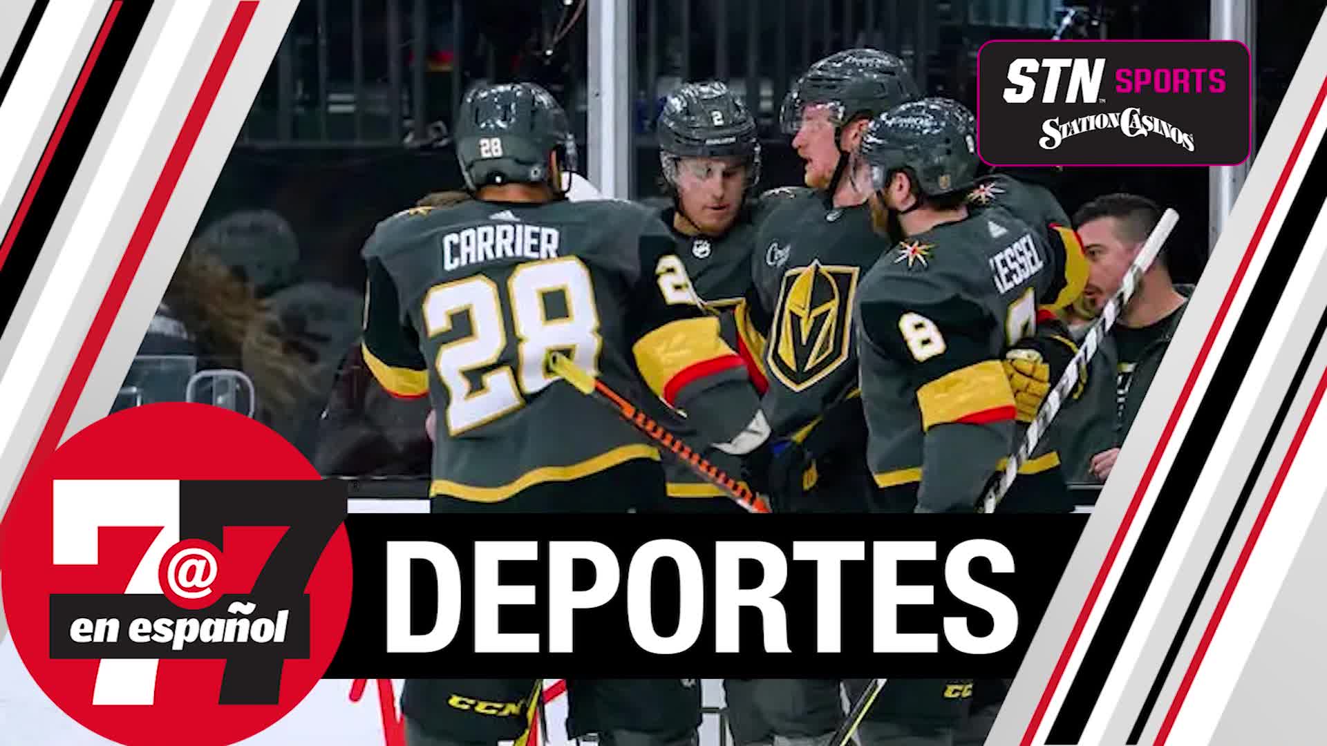 Vegas Golden Knights ganan juego en Las Vegas