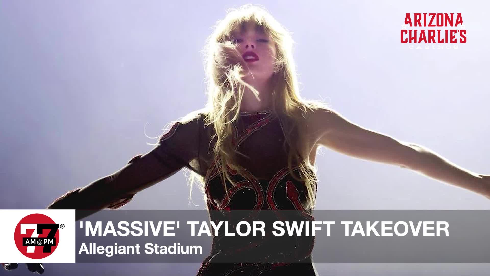 Taylor Swift set for massive weekend in Vegas
