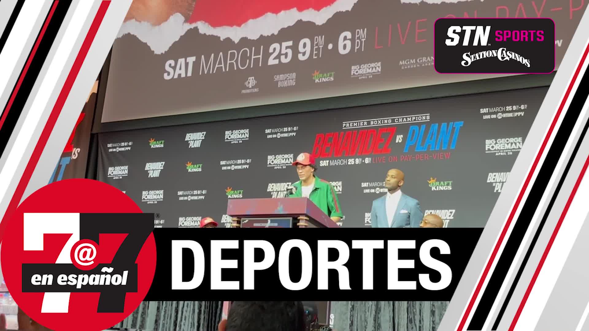 David Benavidez y Caleb Plant se enfrentan en Las Vegas