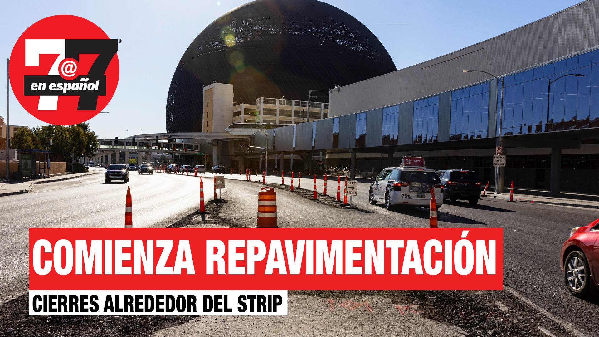 Noticias de Las Vegas | Comienza pavimentación alrededor del Strip por la F1