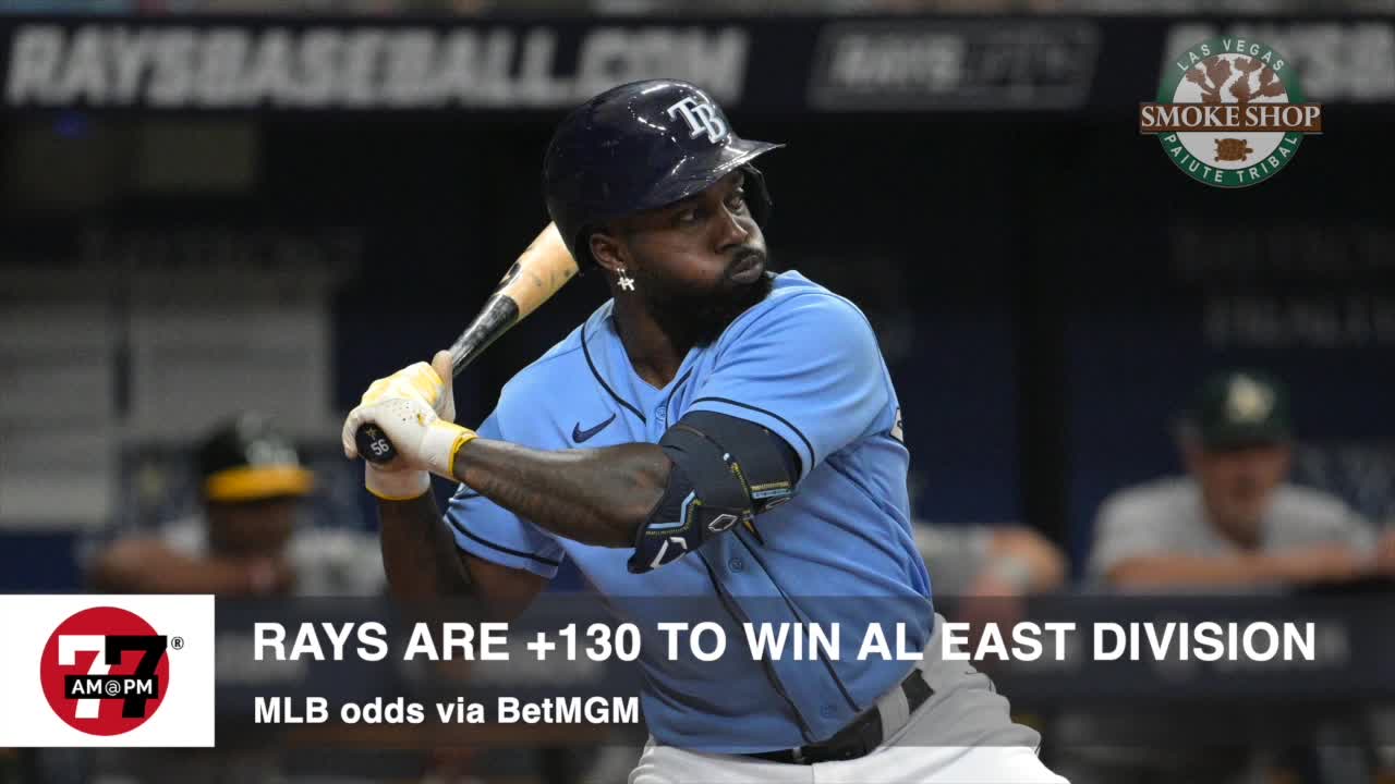 Rays are =130 to win AL East Division