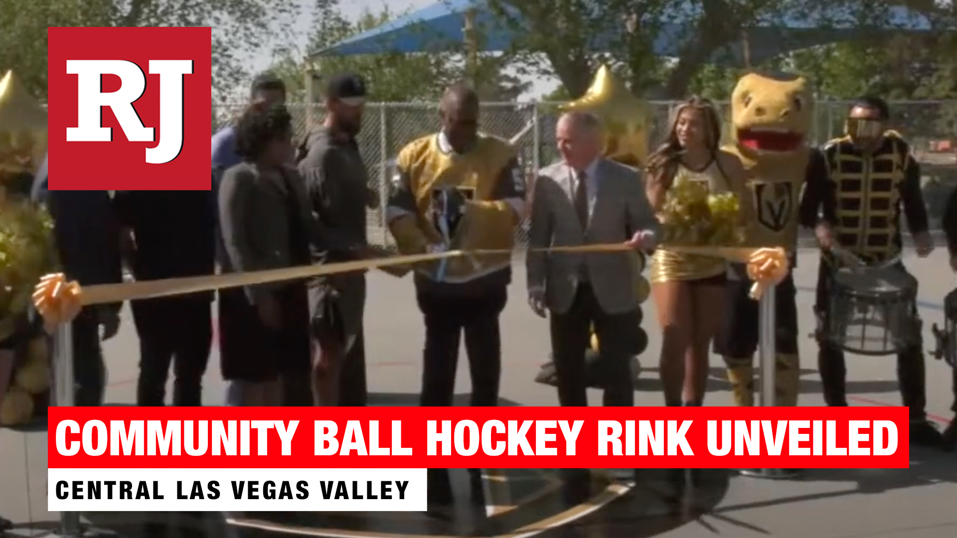 Las Vegas Ball Hockey Rink Ribbon-Cutting
