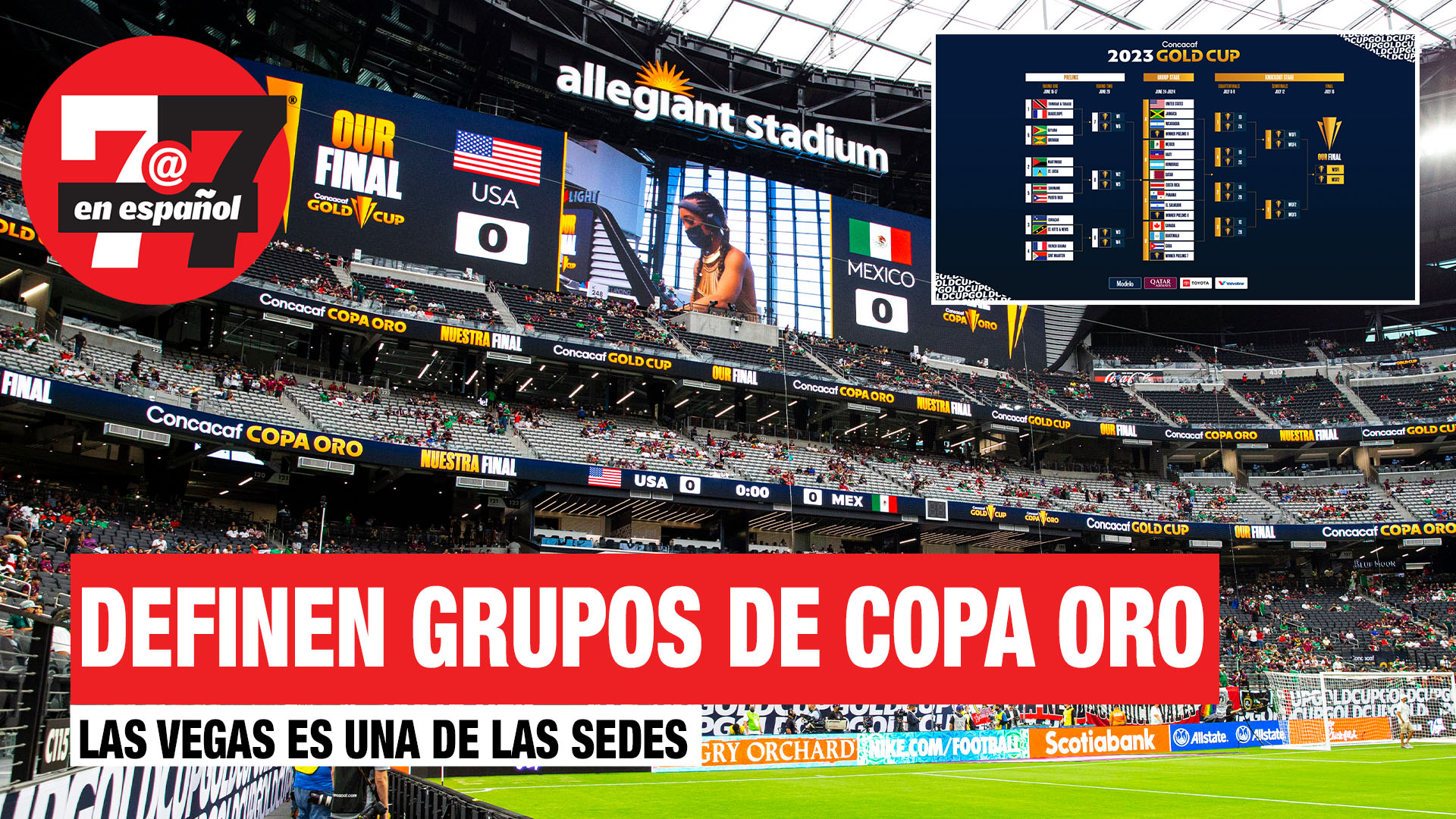 Noticias de Las Vegas | Definen grupos de Copa Oro tras anuncio de Vegas como sede