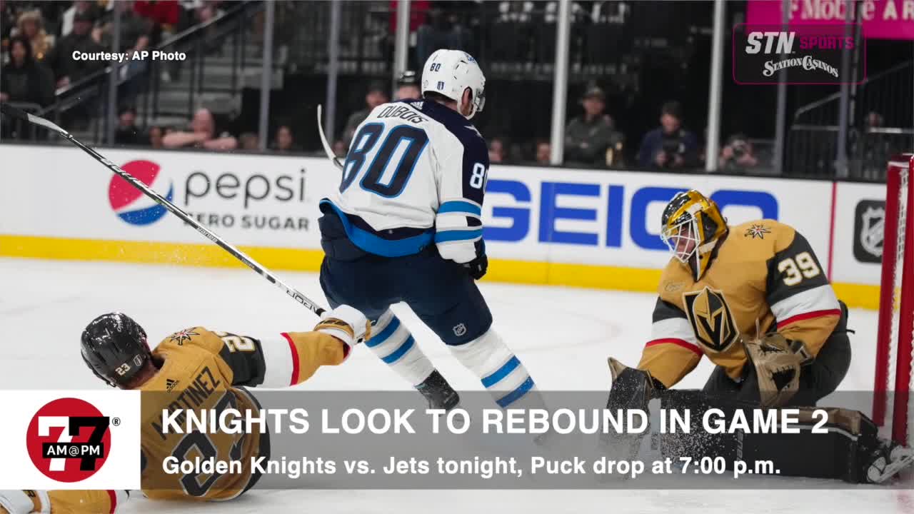 Knights look to rebound in game two