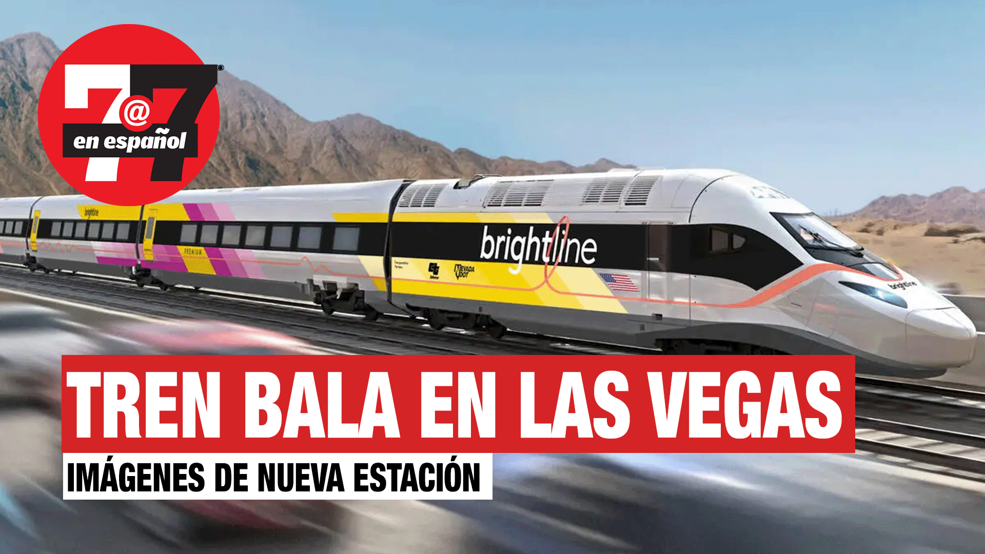 Noticias de Las Vegas | Presentan nueva estación para tren bala de LV a California
