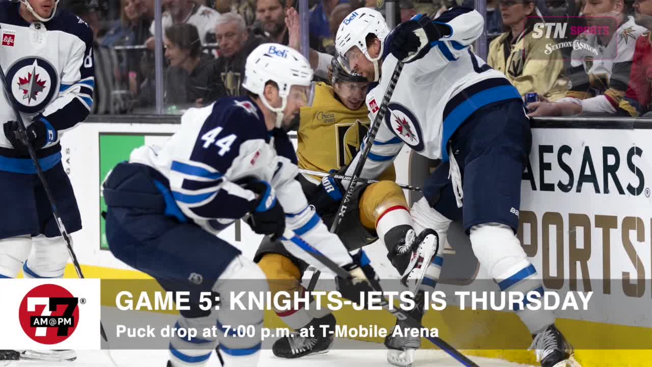 Game five versus Jets is Thursday